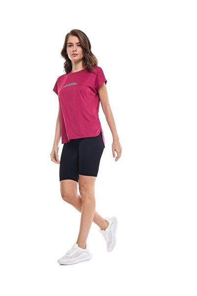 R&B Ribbed Cycling Shorts with Elastic Waist