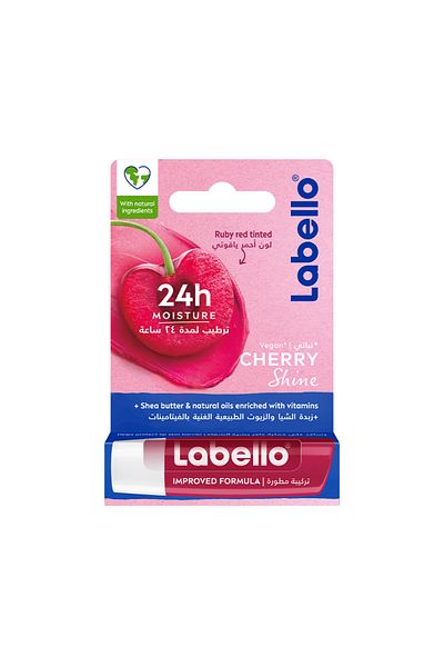 LABELLO Labello Fruity Shine Cherry Lip Balm 4.8g