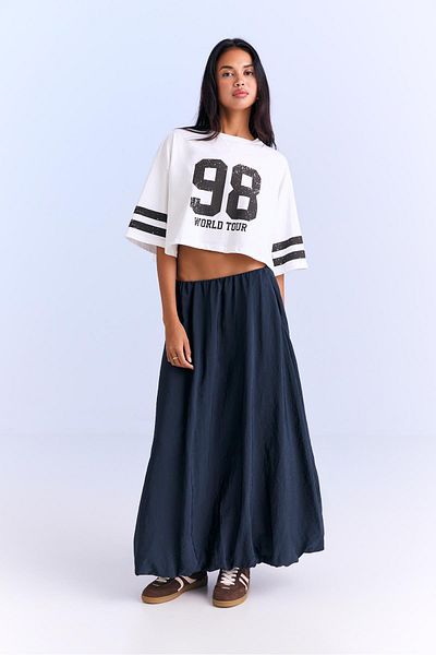 Stradivarius Balloon midi skirt