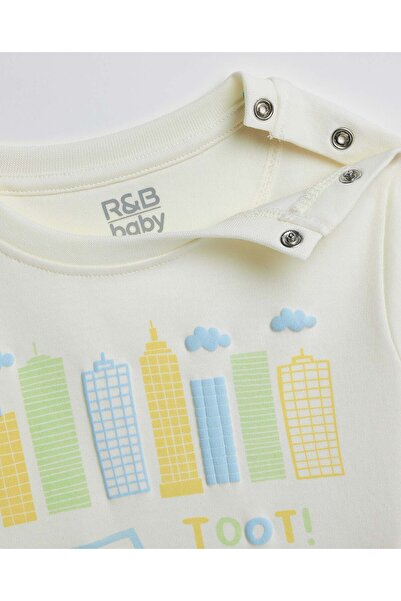 R&B Appliqued T-Shirt and Joggers Set