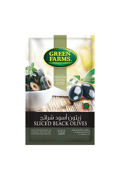Green Farms Sliced Black Olives, 1.6kg