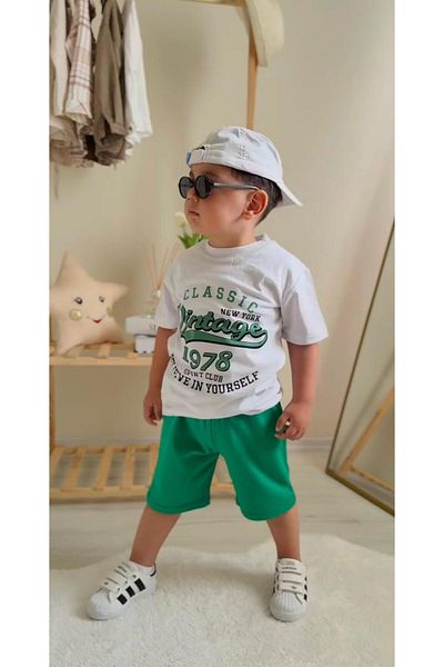 ninita kids Boy's Summer Top and Bottom Set