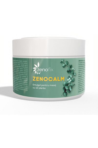 Holisana Gel emulgator, Zenocalm Coada-șoricelului, Eucalipt, Coada-calului, Urzică, Gheara diavolului, Ulei de ricin, 300 ml