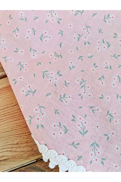 Mufincollection Self-Tie Lace Crispy Floral Bandana |   100% Cotton