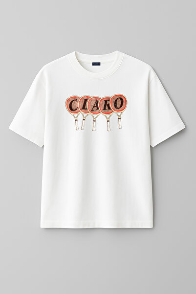 BLITZ ISTANBUL Tricou oversize unisex cu imprimeu Blitzistanbul Claro Rachet