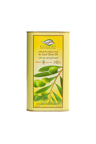 Al Jouf زيت زيتون عضوي، 1 لتر