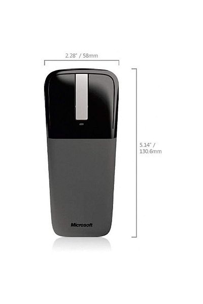 MICROSOFT RVF-00050 Arc Wireless USB Touch Mouse - Black