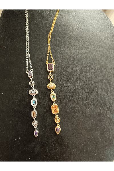 Kudi Seven Elements Steel Necklace