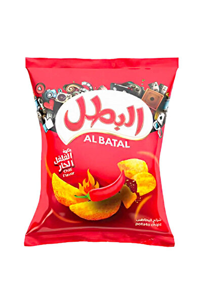 Al Batal رقائق البطاطس بنكهة الفلفل الحار، 23 غرام