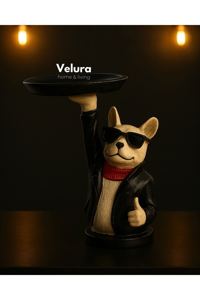 Velura Home & Living Köbey (Köpek Anahtarlık) Biblo & Heykel & Büst & Figür