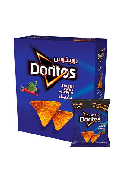 DORİTOS رقائق الفلفل الحلو الحار، 20 جرام × 12