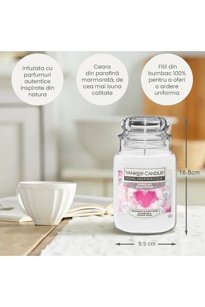 Yankee Candle Lumanare Parfumata Borcan Mare, Bubble Time, 538gr.