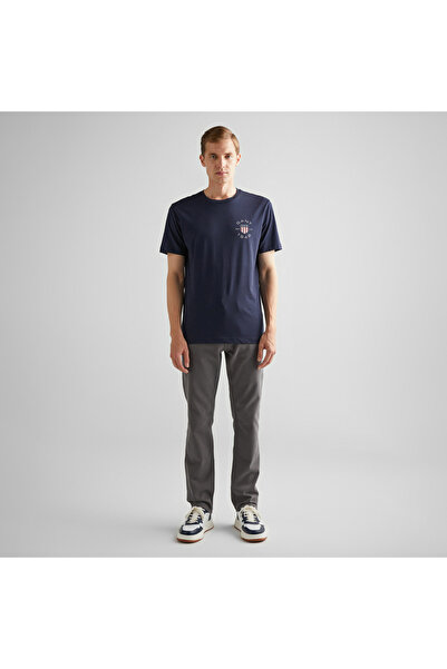 Gant Erkek Gri Regular Fit Pantolon
