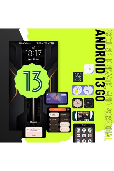 ULEFONE Armor X12 Negru 4G Dual SIM IPS 5.45 inch 6GB RAM 32GB 13MP NFC 4860mAh Android 13 Go