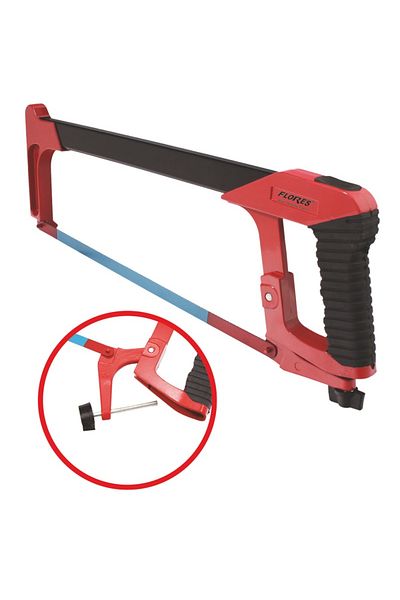 flores Professional hand saw, rubber handle, 310 mm blade