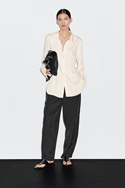 Massimo Dutti fluid fitted shirt