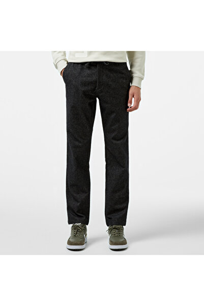 Lacoste Erkek Tapered Fit Chino Siyah Pantolon