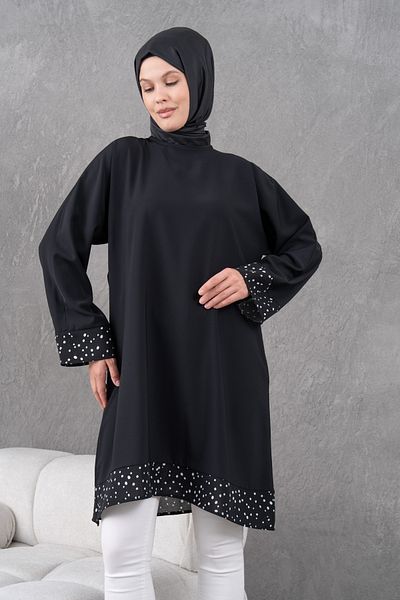 Fzd filizzade Garnished Knee-Length Tunic