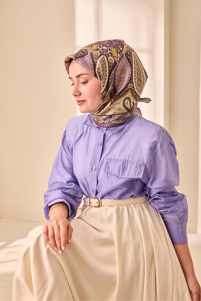 Silk Home Twill Silk Scarf 11476-39