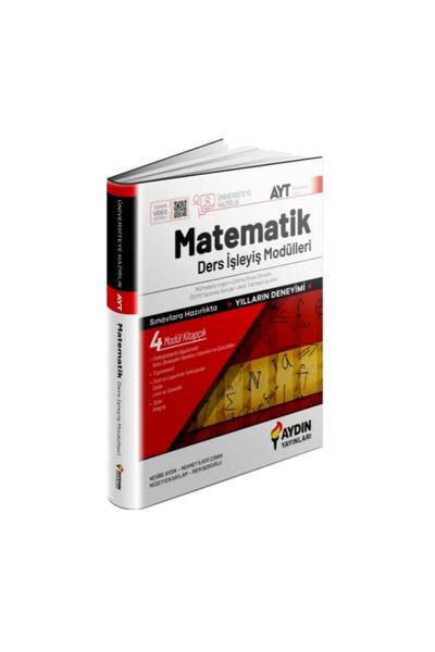 Aydın Yayınları Aydın Yayınları AYT Matematik Ders İşleyiş Modülleri + TYT De...