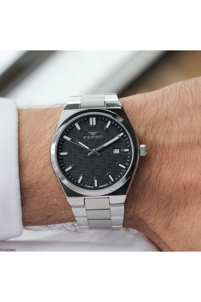 FERRO F11630A2 Çelik Kordonlu Erkek Kol Saati