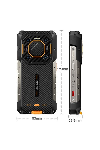 ULEFONE Armor 26 Ultra Walkie Talkie 5G 6,78 ιντσών 120Hz 24GB RAM 512GB UHF/VHF Band 4W NFC 15600mAh