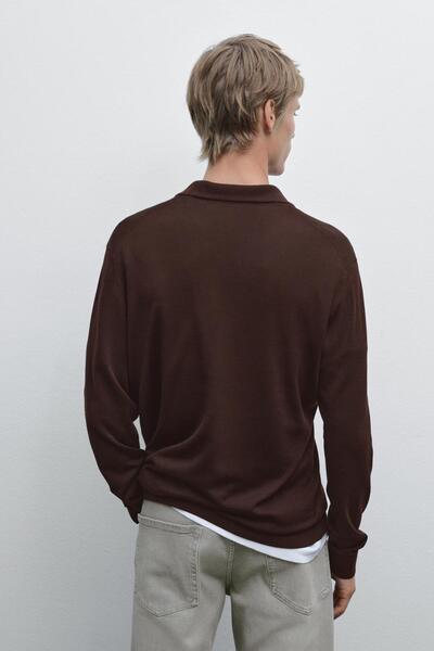 Massimo Dutti Polo yaka triko kazak