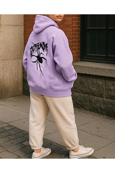 uyguntarz Scream Printed Oversize Sweatshirt