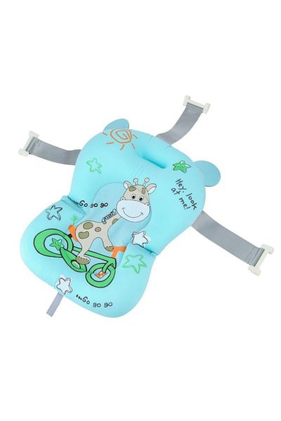 Mixbo Anatomic Support for Baby Bathtub Hammock, Universal, Textile, Mixbo, Giraffe, Blue