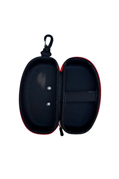 DRY Swimming Goggles Protection Bag Glasses Container Red