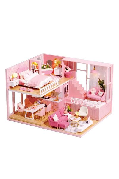 OEM Interactive game, assembly house model, Sunny loft, DIY