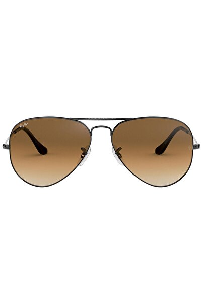 Ray-Ban Ray‑Ban Aviator Gradient 004/51 RB3025 – Argintiu, Lentile Maro Gradient, 62 mm