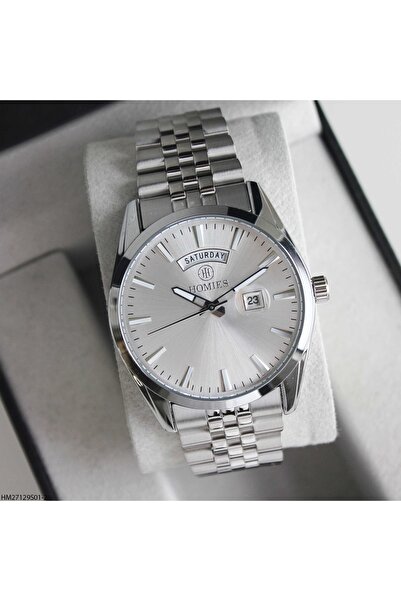 Homies HM27129S01-2 Çelik Kordonlu Erkek Kol Saati