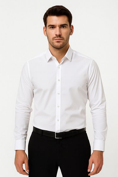 ModaPlaza Men's Classic U.Sleeve Shirt