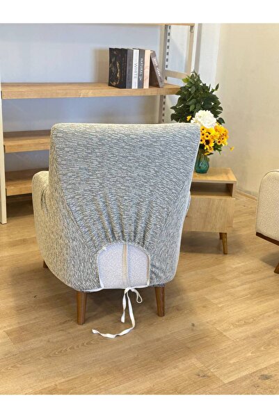 Faiend Stretch Elastic Flexible Washable Cotton Jacquard Pattern Single Seat Cover Sofa Cover (1-Piece)