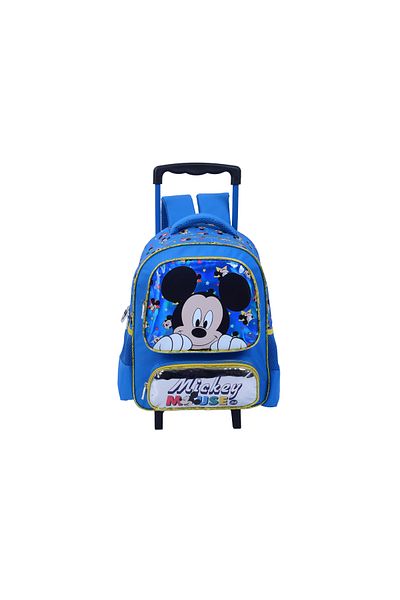 Mickey Mouse عربة 16 بوصة مع حافظة أقلام رصاص