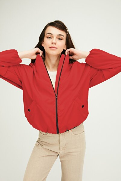 river green Palton bej pentru femei, căptușit, rezistent la vânt, cu guler ti...