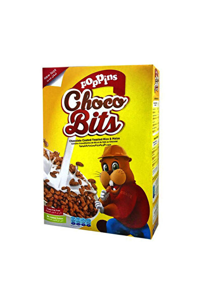 Poppins رقائق الأرز المحمصة والذرة المغطاة بالشوكولاتة من تشوكو بيتس، 750 غرام