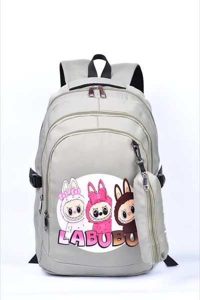 Way Paris School Backpack, 2-Piece Canvas
