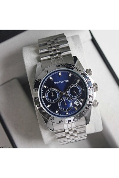 Chaperone Ch002578 Men's Wrist Watch with Steel Band