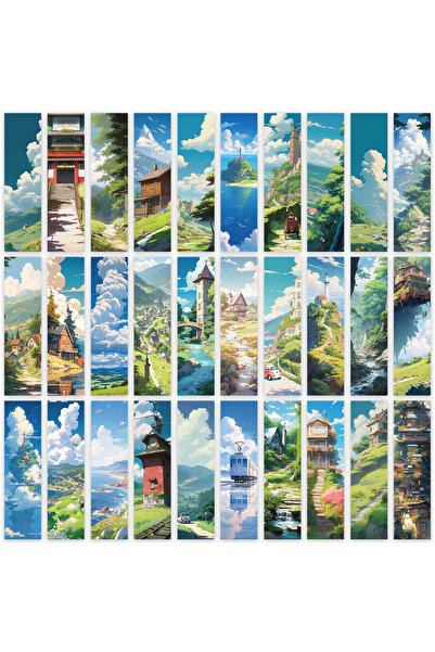 Choice 30 قطعة من علامات مرجعية من مانجا هاياو ميازاكي، علامات مرجعية مُعلقة،...