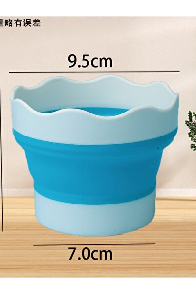 Choice دلو غسيل الأقلام، غسالة فرش الطلاء المحمولة القابلة للطي، حامل دلو غسي...