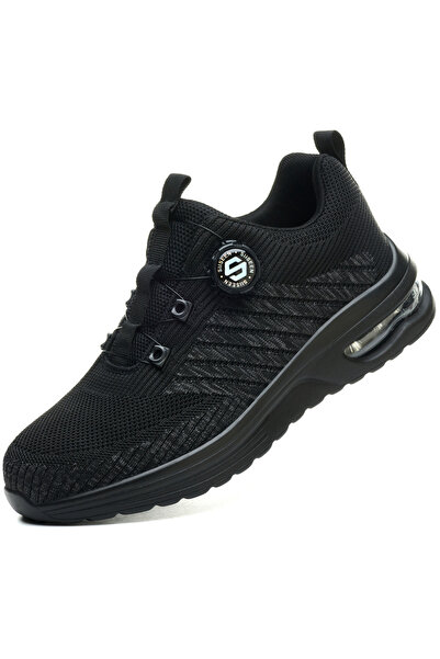 Choice 41 469black أحذية أمان رجالية جديدة مزودة بإبزيم دوار ومضادة للصدمات و...