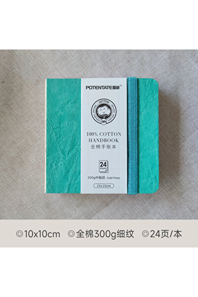 Choice 10x10cm Blue POTENTATE Watercolor 100% Cotton Paper Pad 24 Sheets10x10...