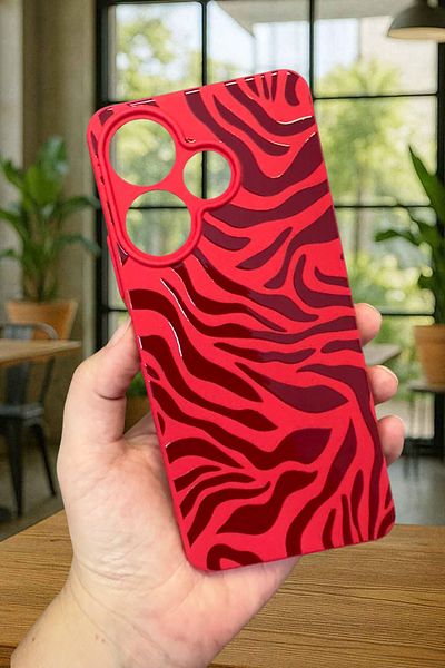 Vip Case Xiaomi Redmi 13 4g Zebra Pattern Silicone Shock Absorbing Classic Protected Rubber Case277
