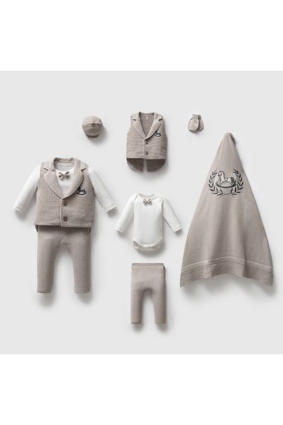 Nipperland Men's 0-3 Months Carousel Set of 5