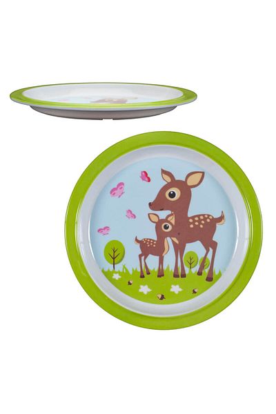 OEM Farfurie pentru copii, Seria caprioara, 22cm