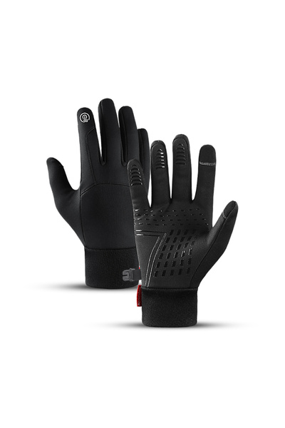 Choice L A0079-BK قفازات رياضية خارجية للجري في فصل الشتاء للبيع الساخن شاشة ...