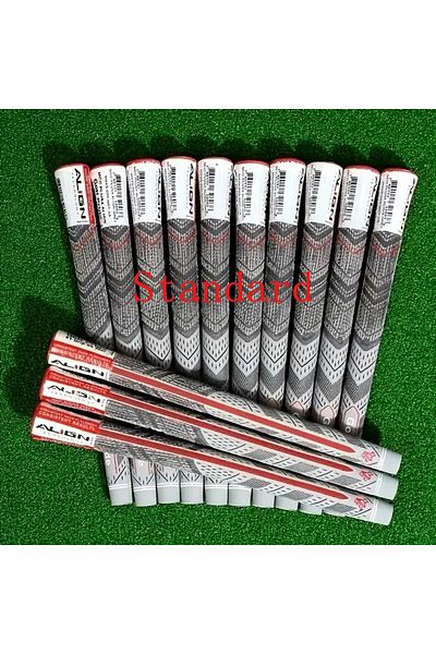 Choice 13PCS- Standard Golf Grips New Decade Multi Compound MCC Plus 4 ALIGN Standard Golf Club Grips - Gre