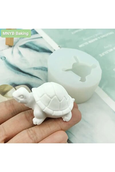 Choice قالب سيليكون شوكولاتة ناعم على شكل سلحفاة ثلاثية الأبعاد لطيفة لتزيين الكيك قالب جيلي ثلج من الراتينج